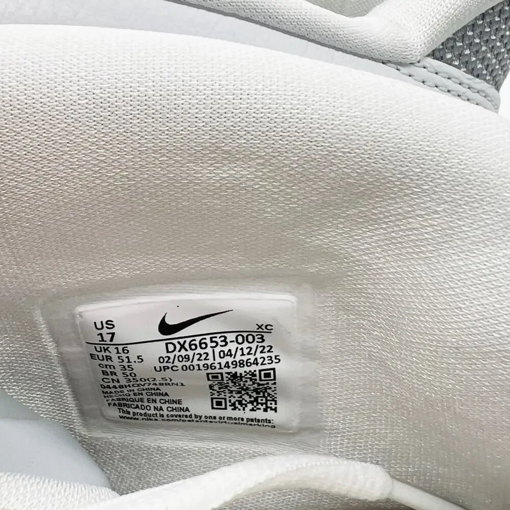 Nike Kyrie‎ Infinity TB Promo Wolf Grey White Basketball Shoes Men’s 17